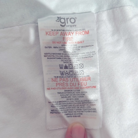 Grobag 2 pack bundle 1.0 tog (18 - 36 months) - Picture 5 of 7